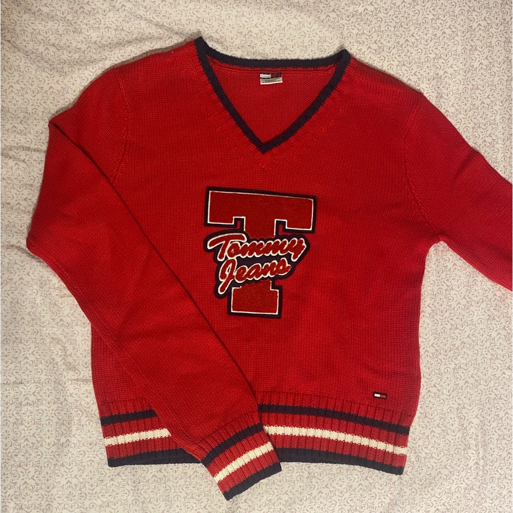 Vintage Tommy Hilfiger Sweater With Patch